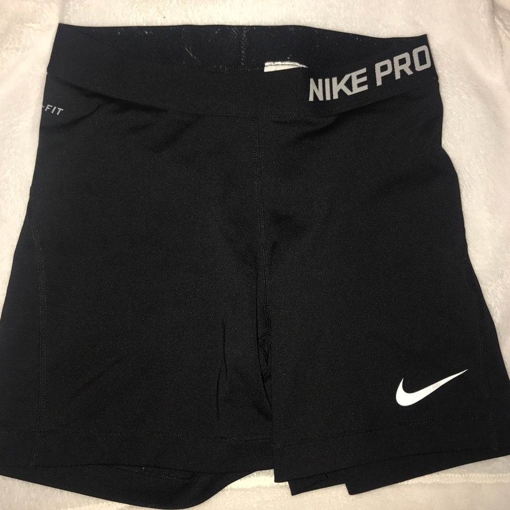 5” Black Nike Pro Shorts